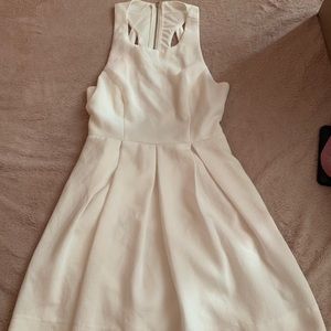 White formal dress